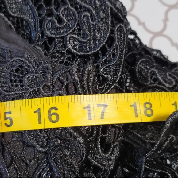 Dress the Population Black Lace Mini Dress - Picture 9 of 11